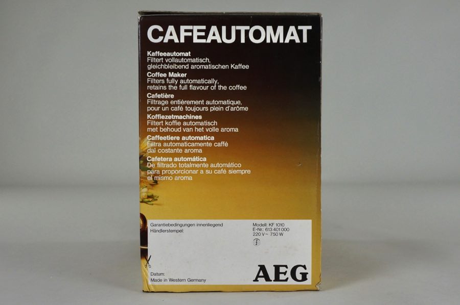 Cafeautomat - AEG 3