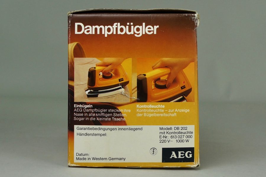Dampfbügler - AEG 2