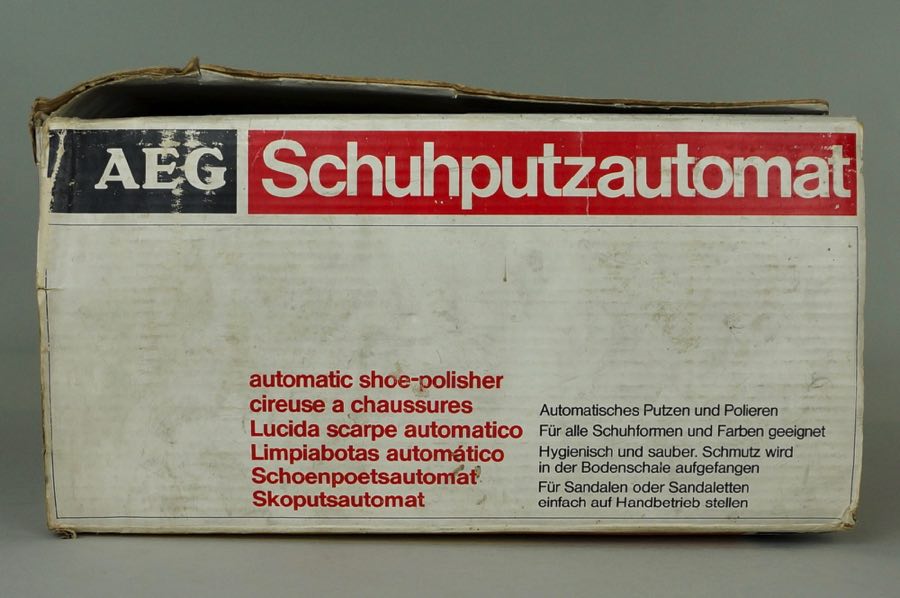 Schuhputzautomat - AEG 2