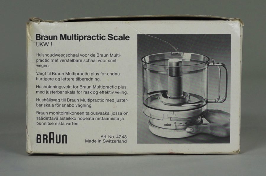 Multipractic Scale - Braun 3