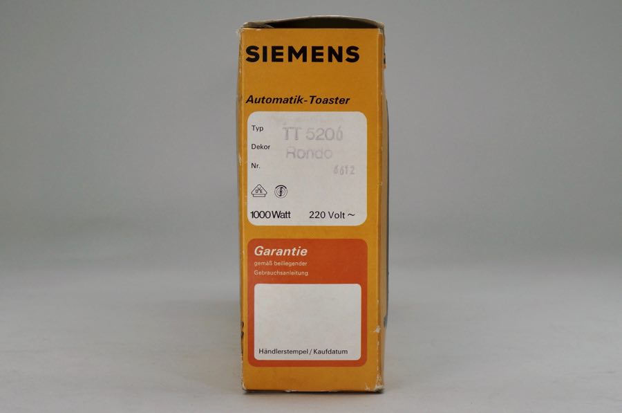 Automatik-Toaster - Siemens 5