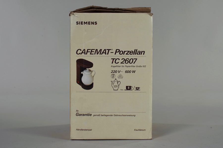 Cafemat Porzellan - Siemens 3