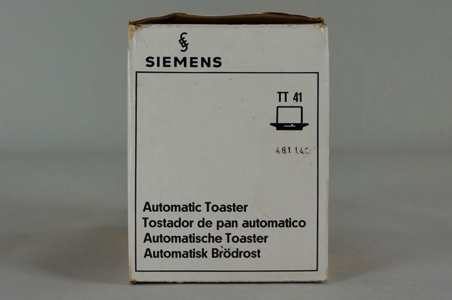 Automatic Toaster - Siemens 2
