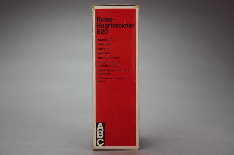 Reise-Haartrockner - abc 3