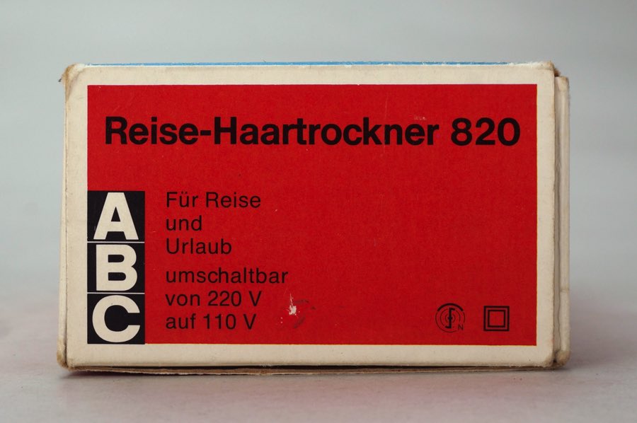 Reise-Haartrockner - abc 4