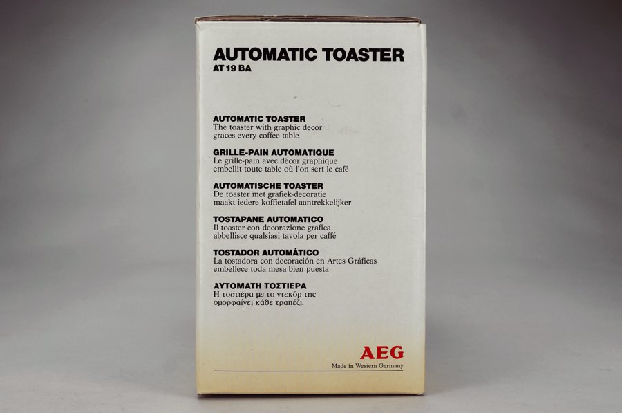 Automatic Toaster - AEG 3