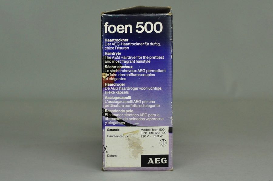 Foen 500 - AEG 3