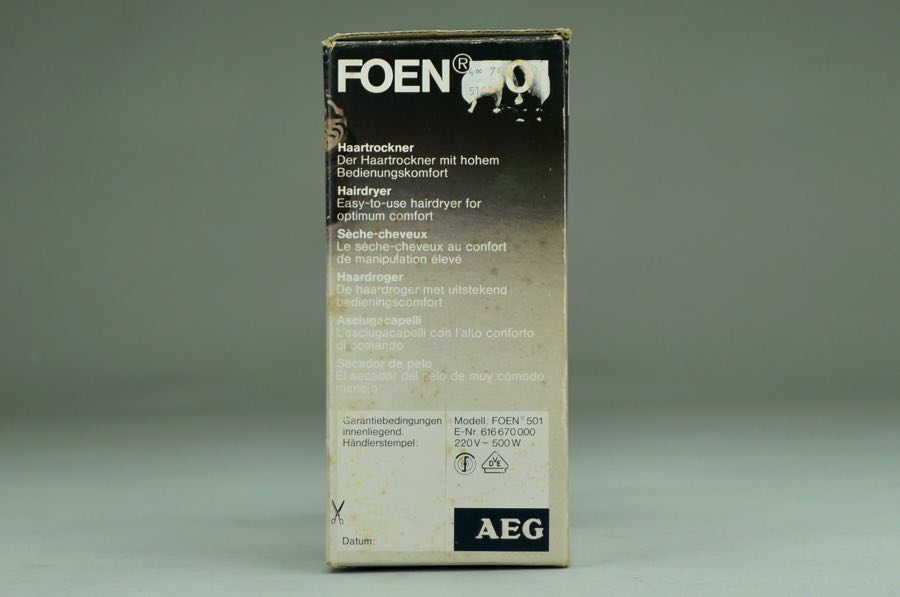 Foen 501 - AEG 3