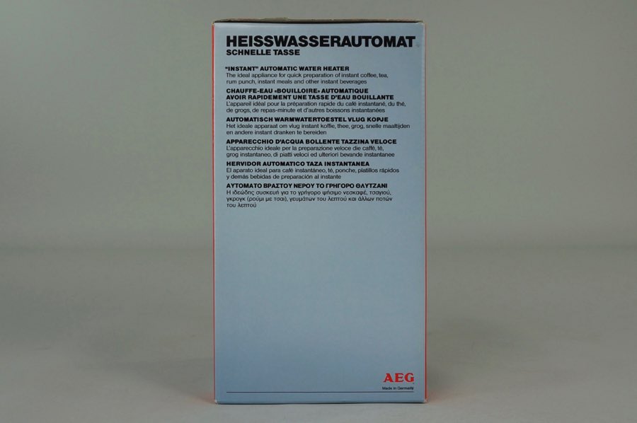 Heisswasserautomat - AEG 3