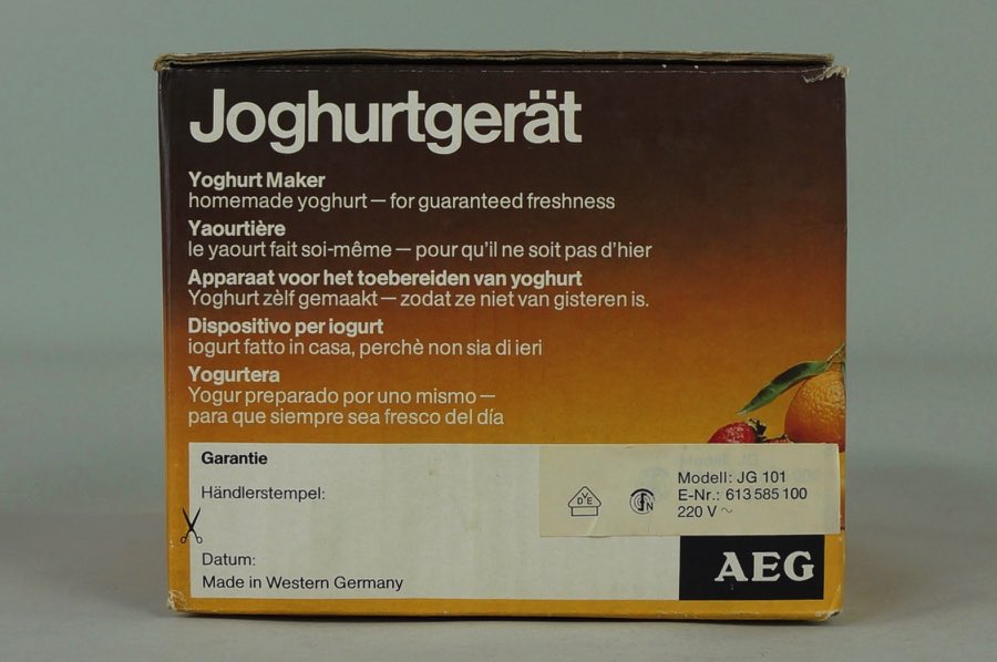 Joghurtgerät - AEG 3