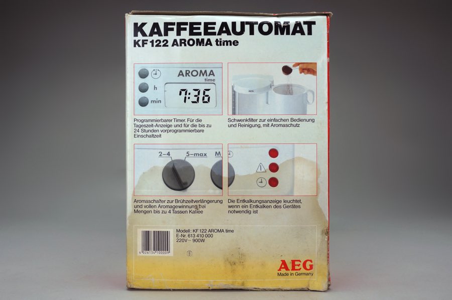 Kaffeeautomat Aroma Time - AEG 2