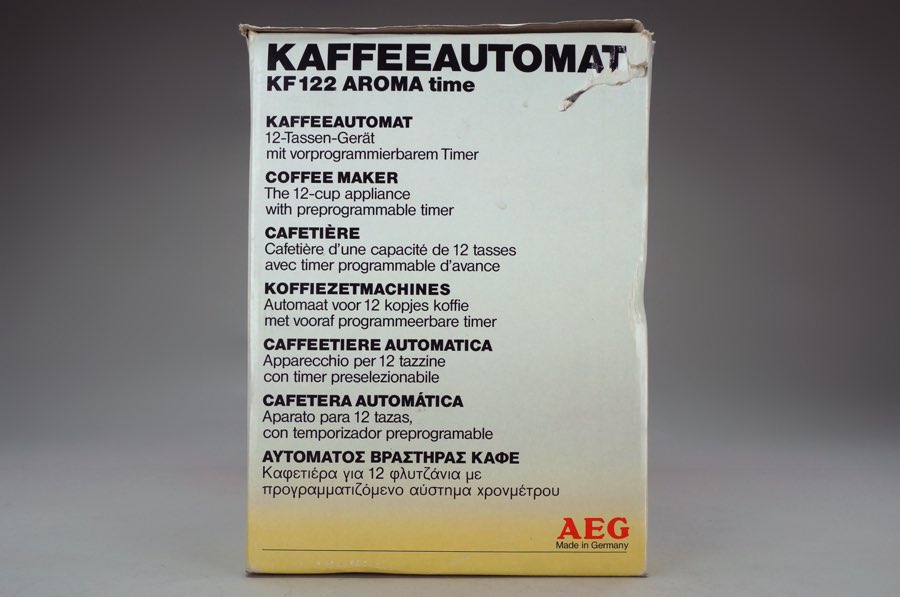 Kaffeeautomat Aroma Time - AEG 3