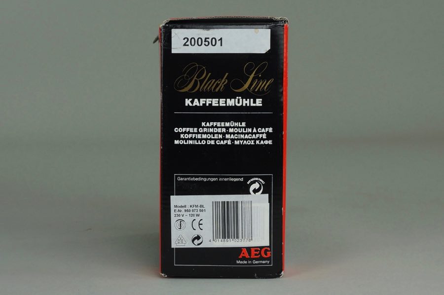 Kaffeemühle Black Line - AEG 3