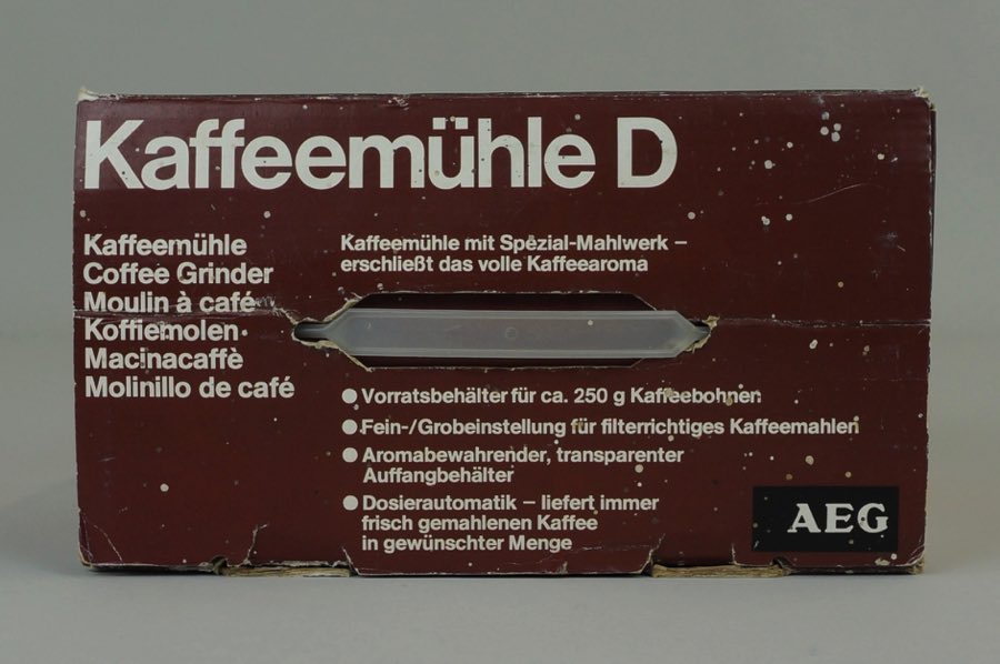 Kaffeemühle D - AEG 4