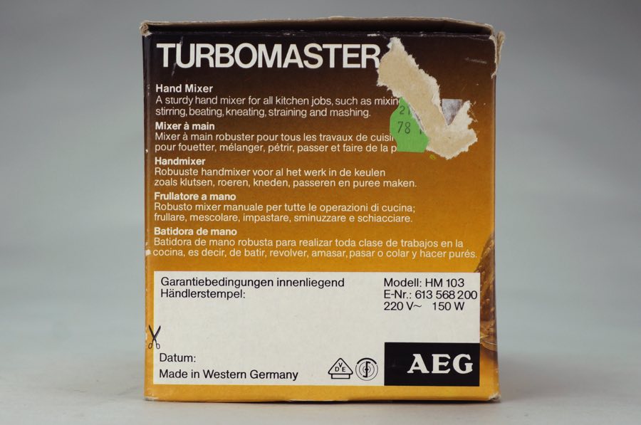 Turbomaster - AEG 3