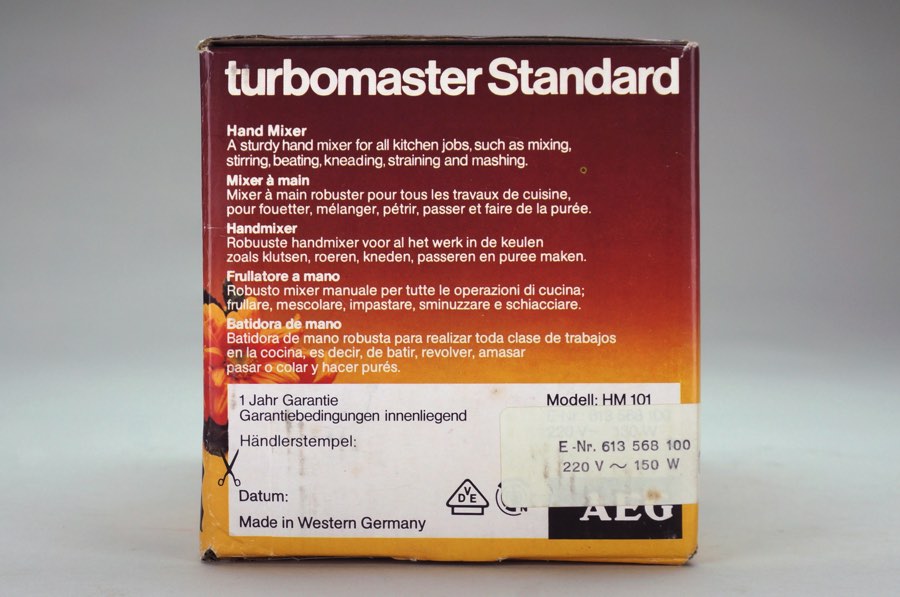 Turbomaster Standard - AEG 3