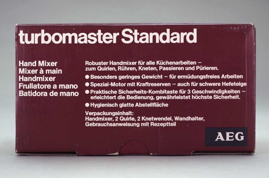 Turbomaster Standard - AEG 4