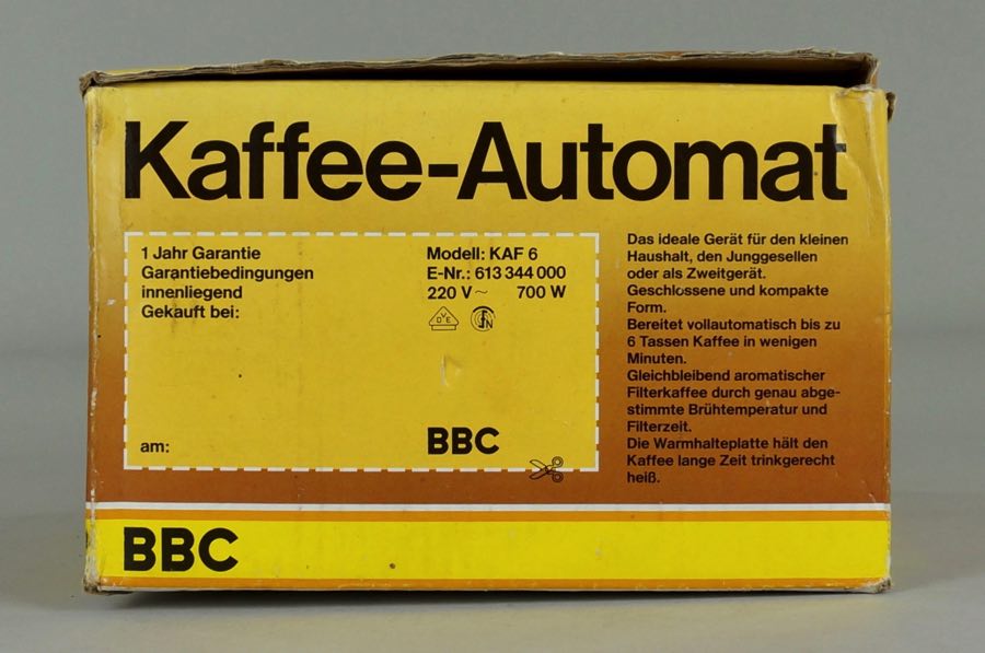 Kaffee Automat - BBC 4