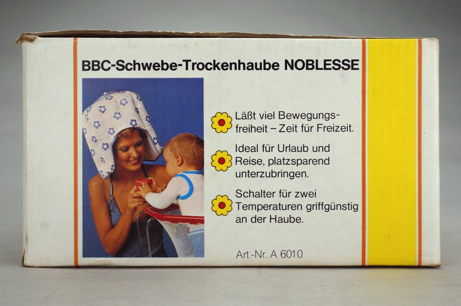 Schwebe-Trockenhaube Noblesse - BBC 2