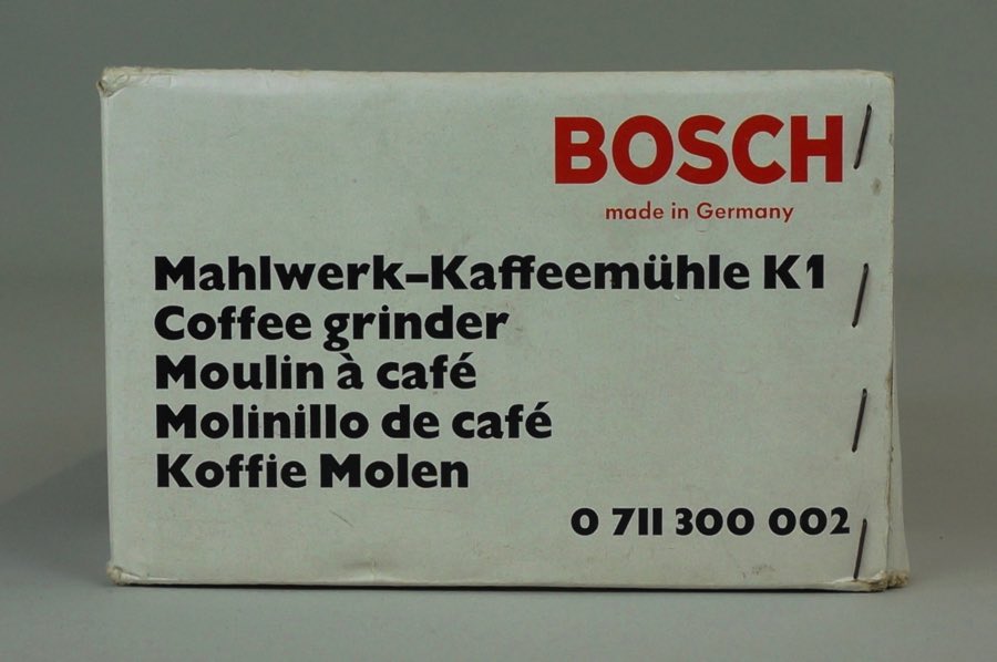 Mahlwerk-Kaffeemühle K 1 - Bosch 4