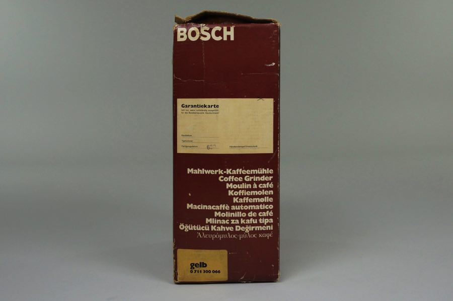 Kaffeemühle K 12 - Bosch 4