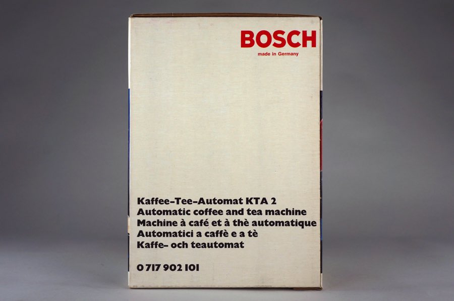 Kaffee-Tee-Automat KTA 2 - Bosch 3