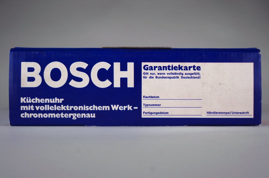 Küchenuhr - Bosch 5