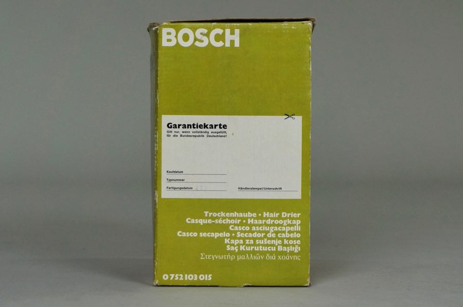 Trockenhaube - Bosch 3