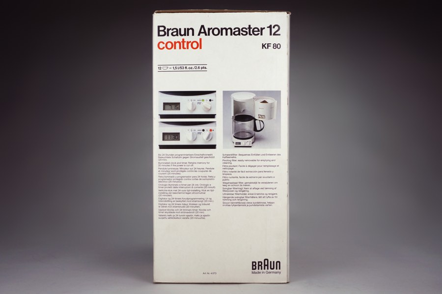 Aromaster 12 control - Braun 2