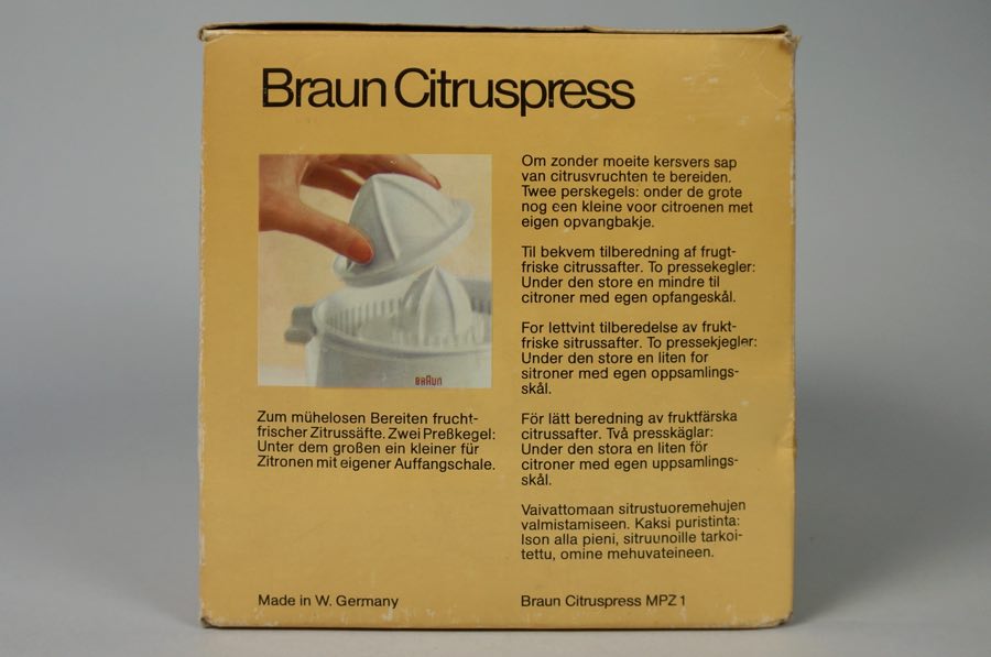 Citruspress - Braun 3