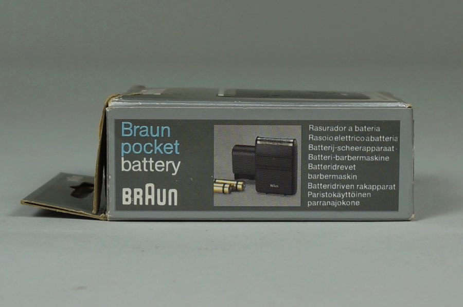 pocket battery - Braun 3