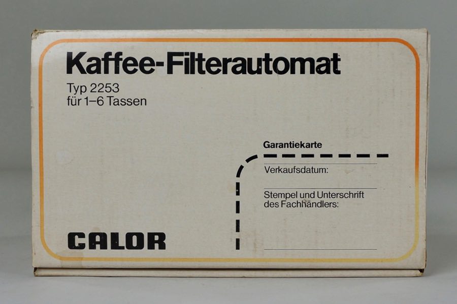 Kaffee-Filterautomat - Calor 3