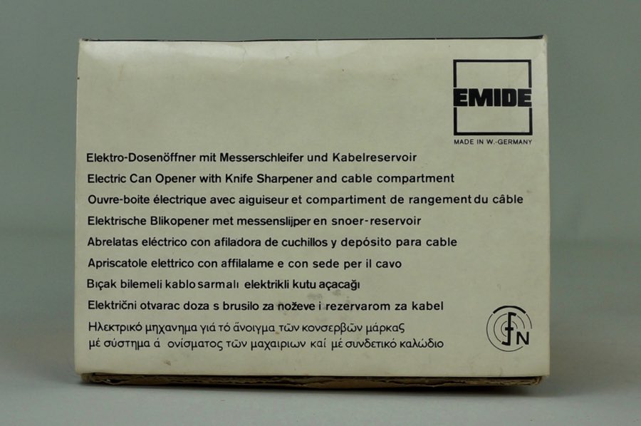 Elektro-Dosenöffner - Emide 3