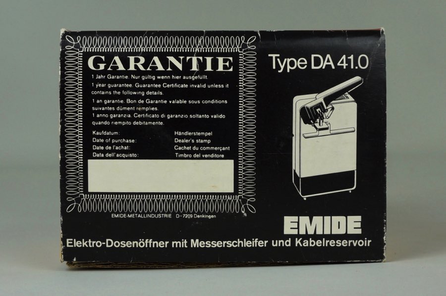 Elektro-Dosenöffner - Emide 4