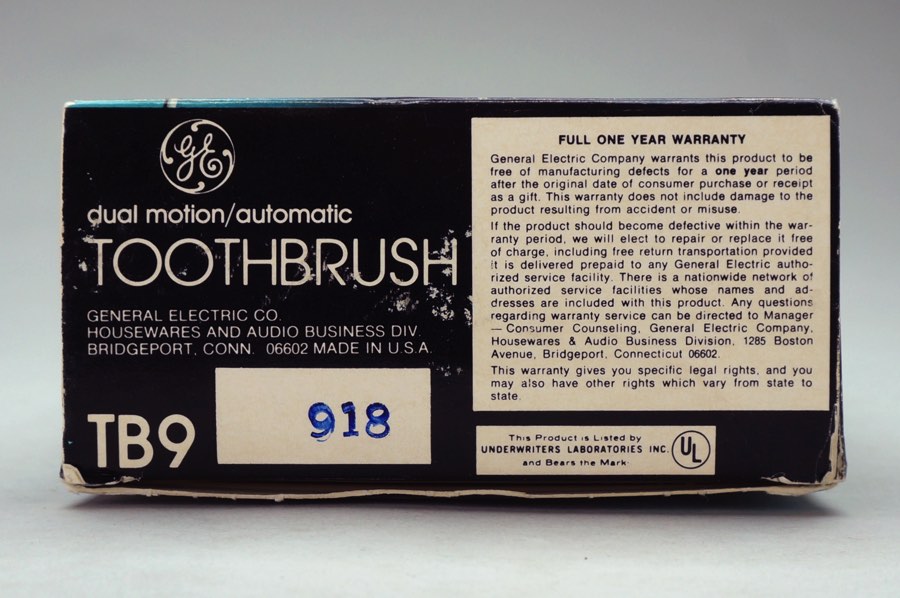 Toothbrush - General Electric 4
