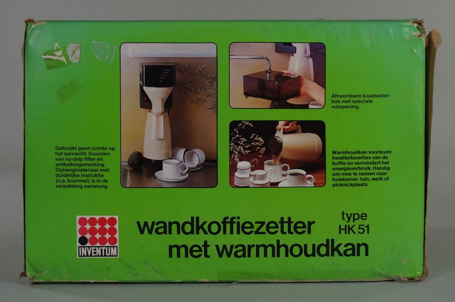 Wandkoffiezetapparaat - Inventum 2