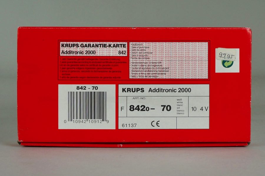 Additronic 2000 - Krups 4