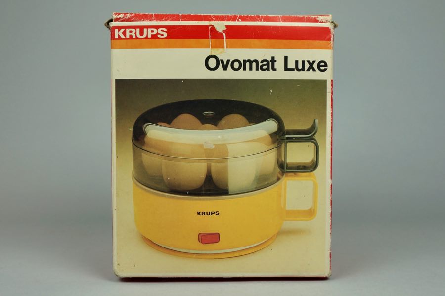Krups Ovomat Luxe 239 Vintage Egg Cooker MCM Mod Orange Made in Germany 230