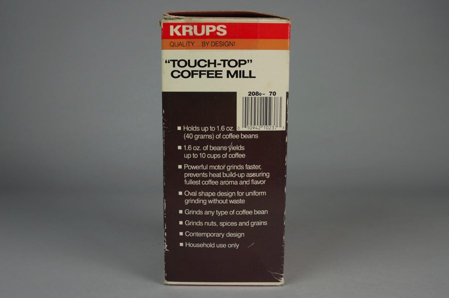 Touch-Top coffee mill - Krups 3
