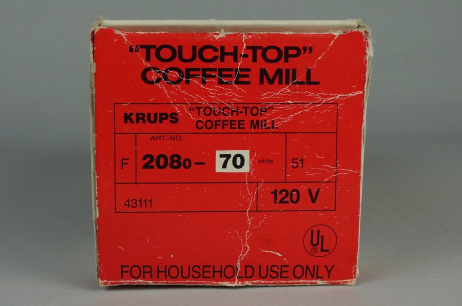 Touch-Top coffee mill - Krups 4