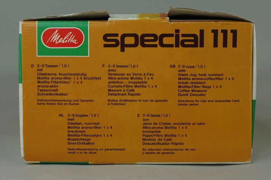 Special 111 - Melitta 3