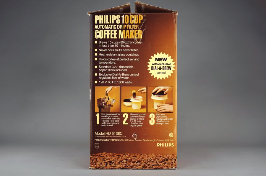 Dial-A-Brew Coffeemaker - Philips 3