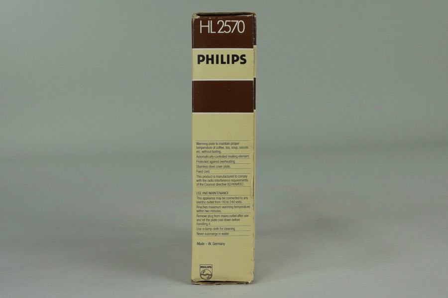 Warmhoudplaat - Philips 2