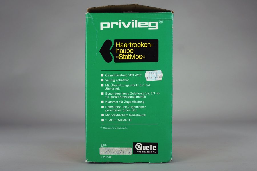 Haartrockenhaube - Privileg 3