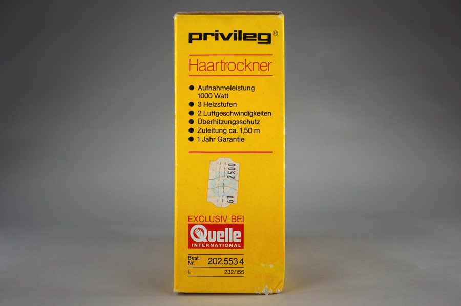 Haartrockner - Privileg 2