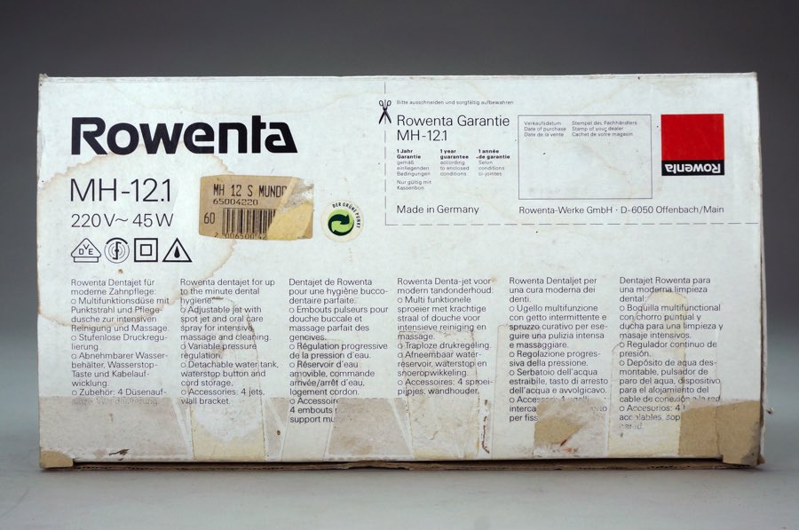 Dentajet - Rowenta 4