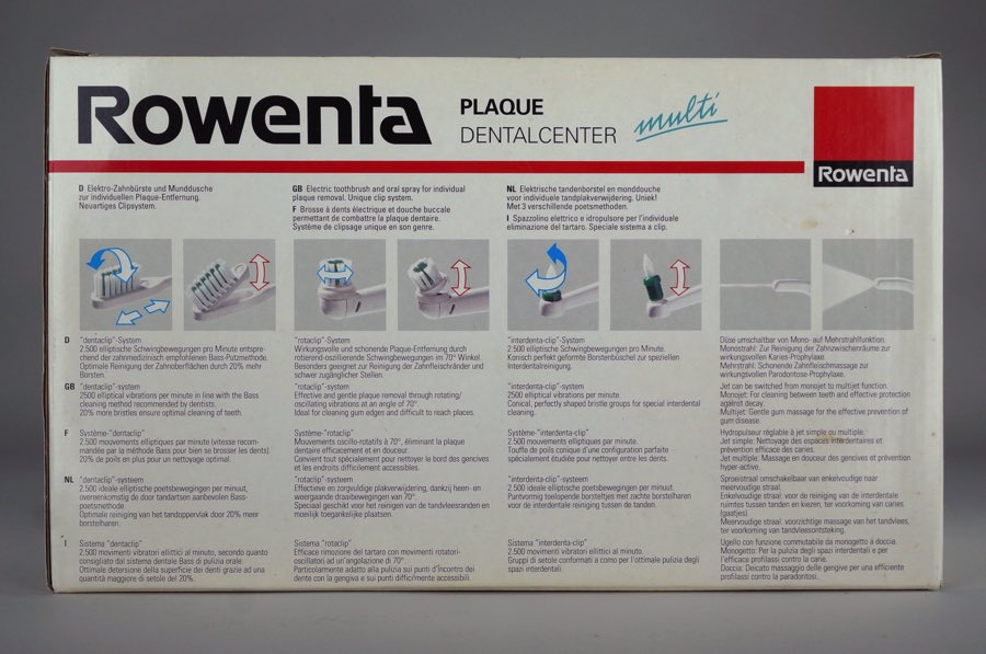 Plaque Dentalcenter - Rowenta 2