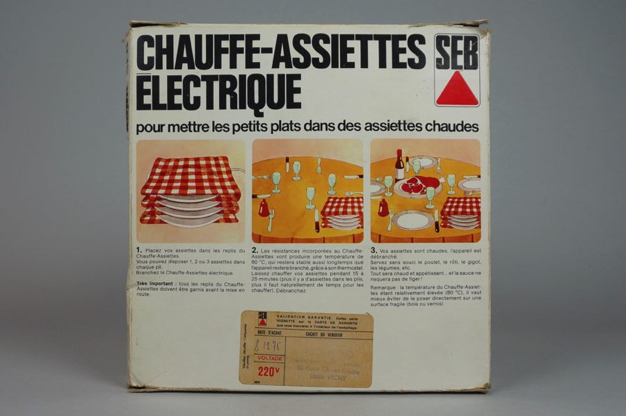 Chauffe-Assiettes - SEB 2