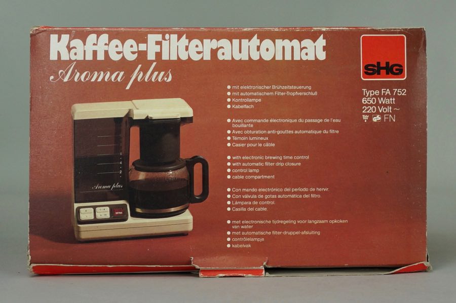 Kaffee-Filterautomat Aroma Plus - SHG 3