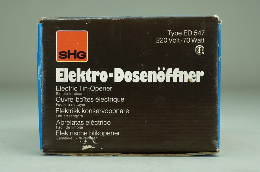 Elektro-Dosenöfnner - SHG 3